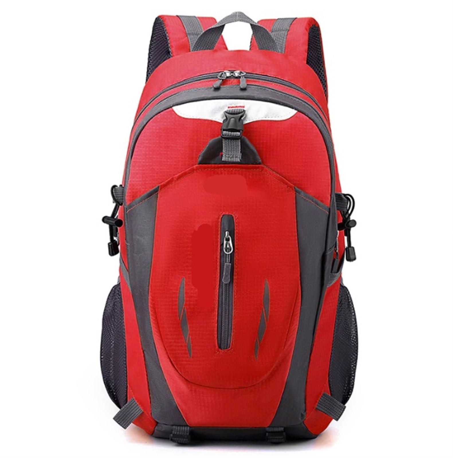Mochila Viaje Mochila Montaña Mochila Unisex Al Aire Libre Impermeable Del Viaje De La Mochila Del Alpinismo De Nylon Que Camina La Mochila Mochila Trekking(Rot)