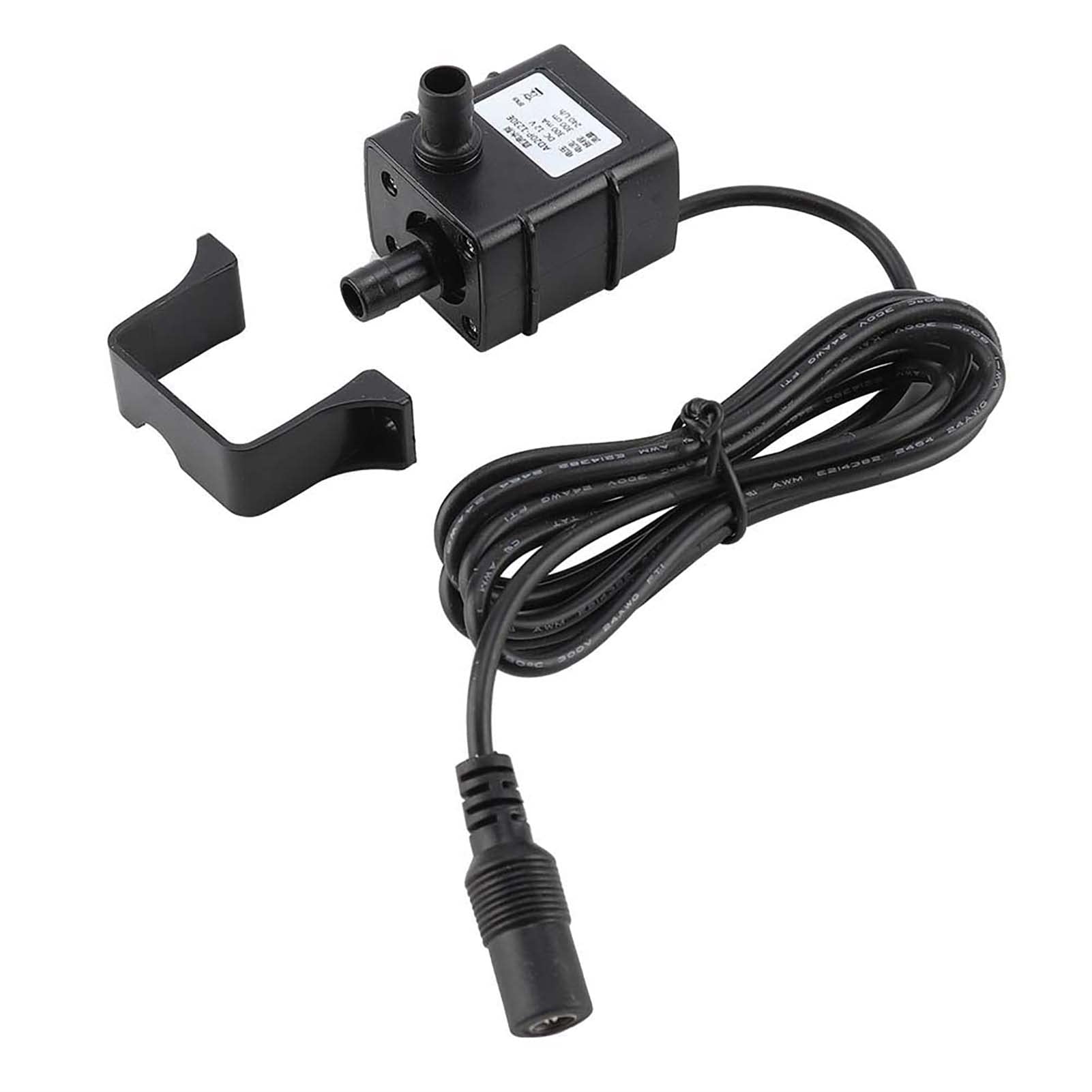 Mini Submersible Water Pump DC 12V Brushless Ultra Quiet for Aquarium Fish Tank Pond Tabletop Fountain and Hydroponic Systems