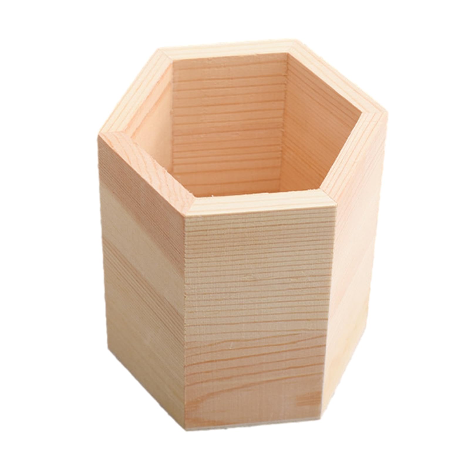 Tuxoiou Wooden Pen Holder, Desk Tidy & Office Organiser, Handwork, Desk Decoration for Office Workers and Home Organisers C