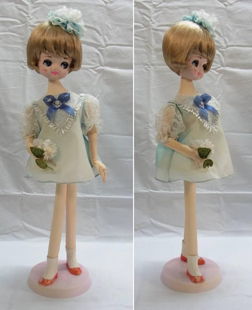 ポーズドール　　　　　　　　ルルちゃん　昭和レトロ ポーズドール ルルちゃん 昭和レトロ Amazon.co.jp: ポーズ