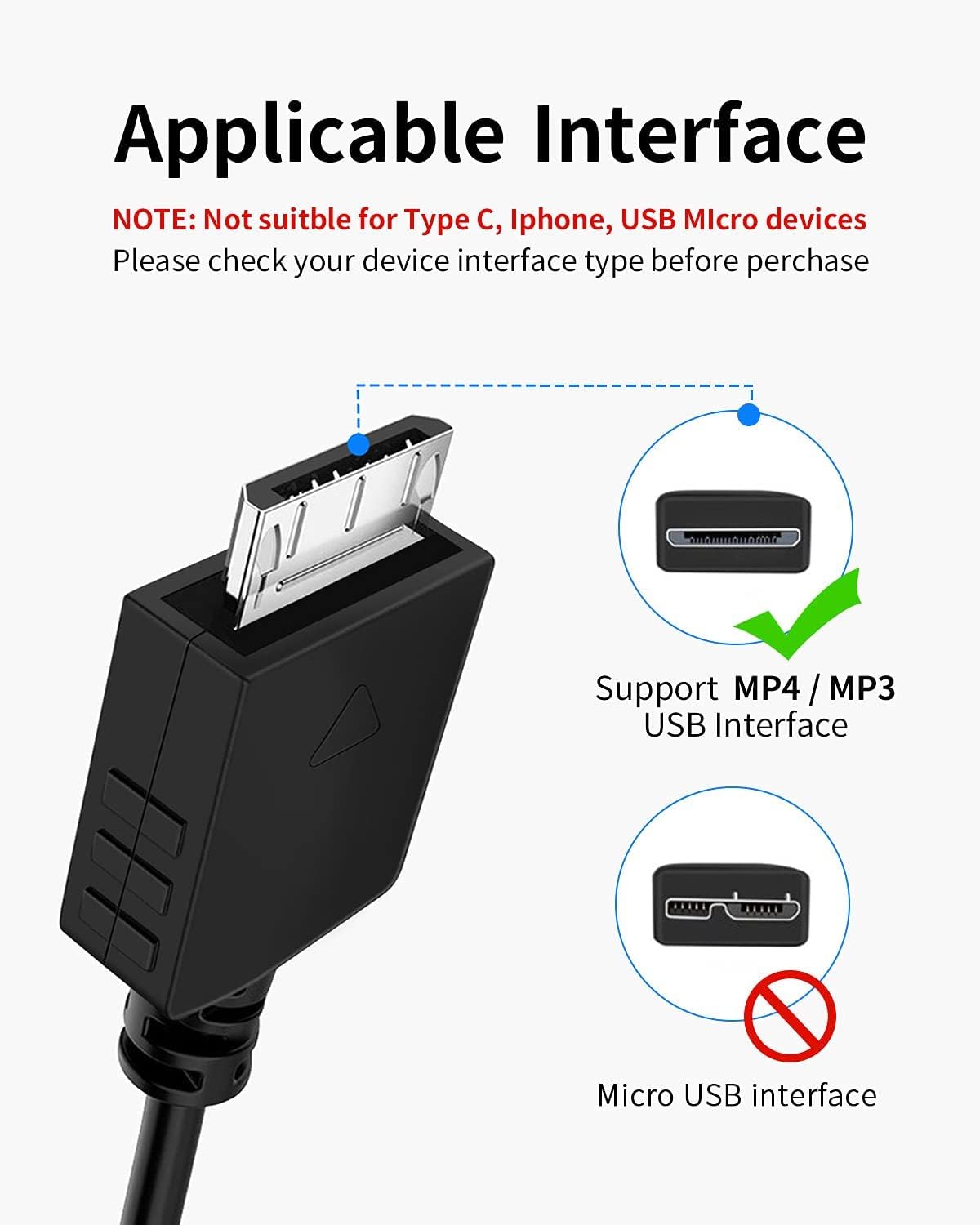 Cavo Del Caricatore Del USB Di Sincronizzazione Di DATI Per SONY Walkman Mp3 Player Nwz A916 A918 A919 A919 Nwz A10 Nwz A15 Nwz A17 Nwz A25