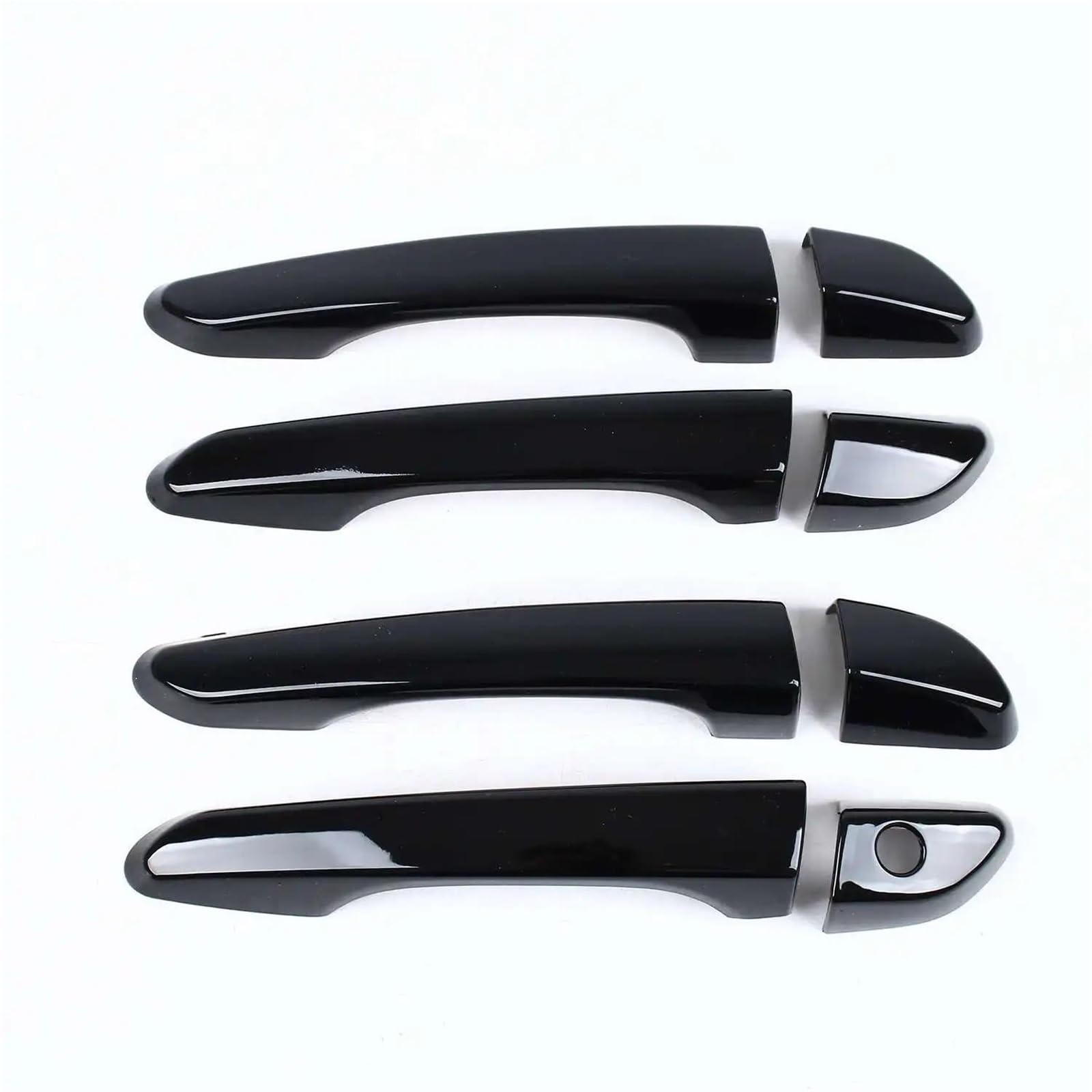 JTWMTY for Hyundai for Tucson LHD 2015-2020 Car Door Handle Covers Plate Exterior Decorative Sticker Accessories(Style 1)