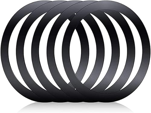 COJOC 5 piezas para anillo adaptador magnético universal, adhesivo magnético compatible con accesorios de carga inalámbrica Magsafe para iPhone