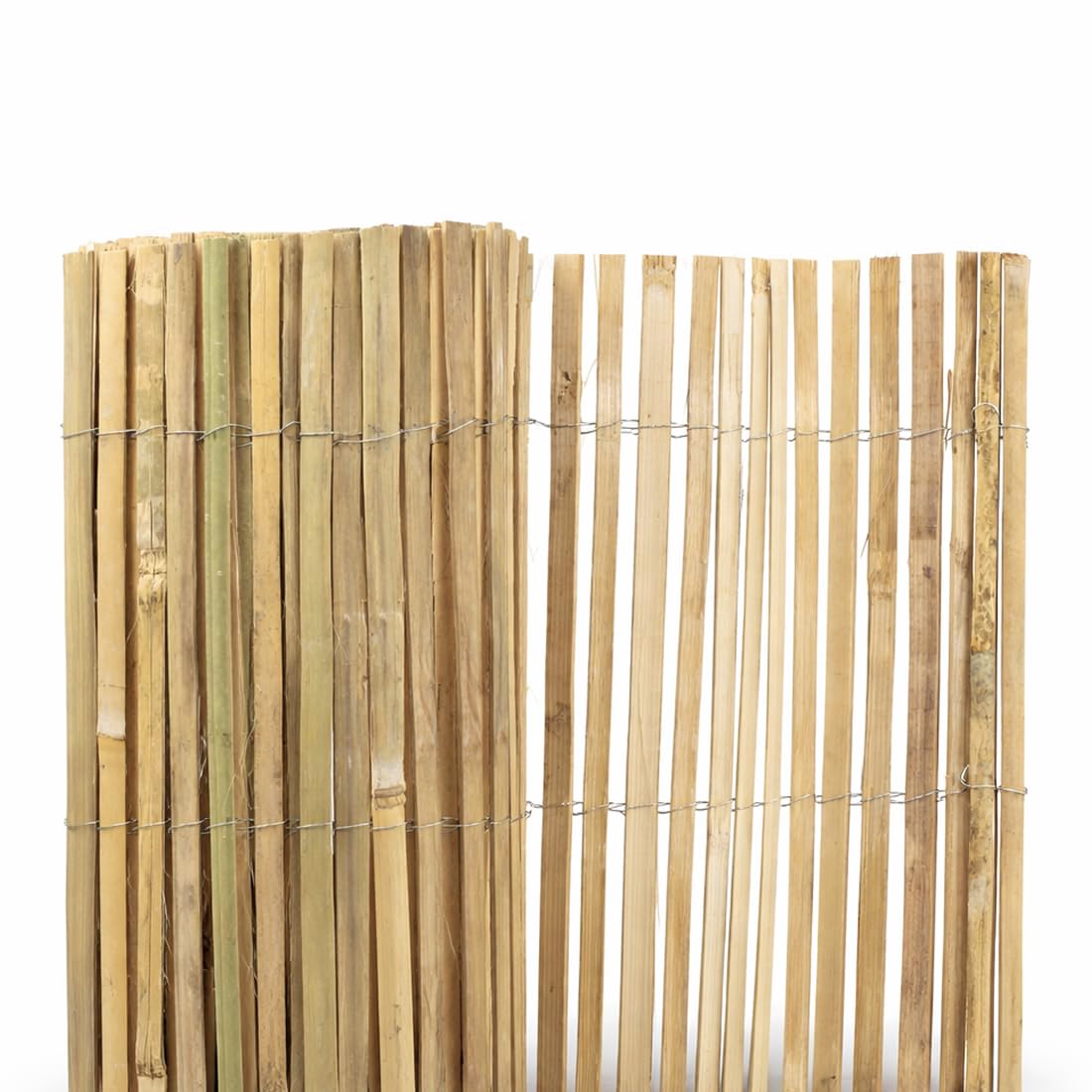 Acomoda Textil – Valla Natural Cañizo de Bambú Partido para Ocultación y Decoración de Ambientes. Rollo Protector Visual y Privacidad para Balcón, Jardín y Patio (2x3 Metros) — view 3
