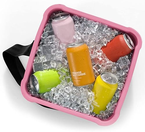 Miniatura 8 de FOAM Enfriador portátil, enfriador pequeño de 30 latas, hielera, enfriador de barco, enfriador de hielo, bolsa enfriadora suave, enfriador de playa,