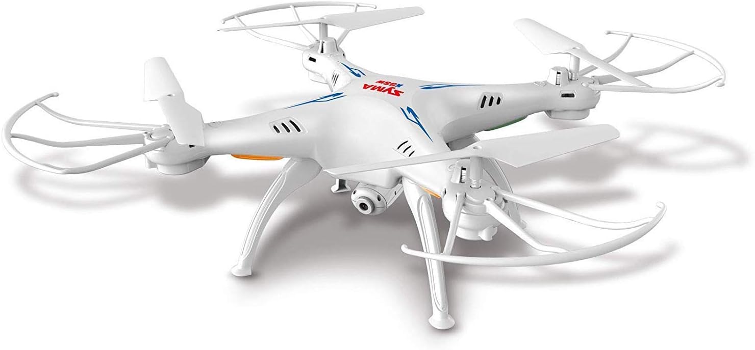 Syma X5SW WiFi Camera Drone, 2.4GHz RC Headless - White