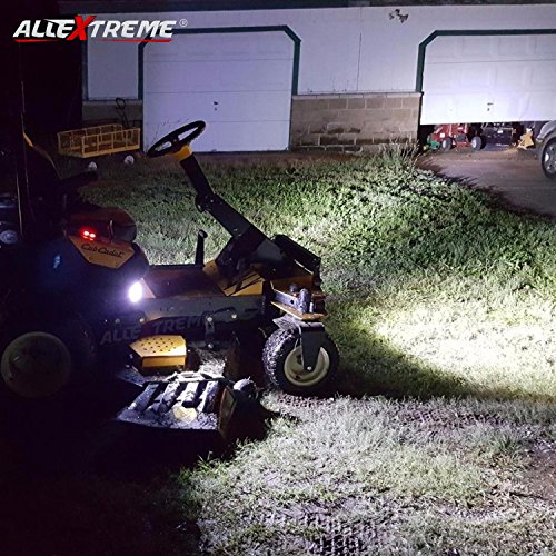 Image of AllExtreme AESBLCB 12 LED Fog Spot Beam Light Cube Bar with Mounting Bracket for Car Motorcycle Off Road Vehicle (36W, Pack of 2)