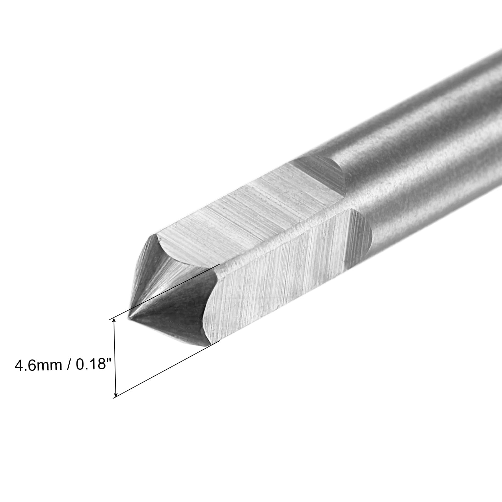 Taraud Métrique M6 X 0.5mm H2 Revêtu Titane - 3 Rainures Droites - Acier Rapide Pour Filetage Et Réparation - Machinistes Et Bricoleurs - 11