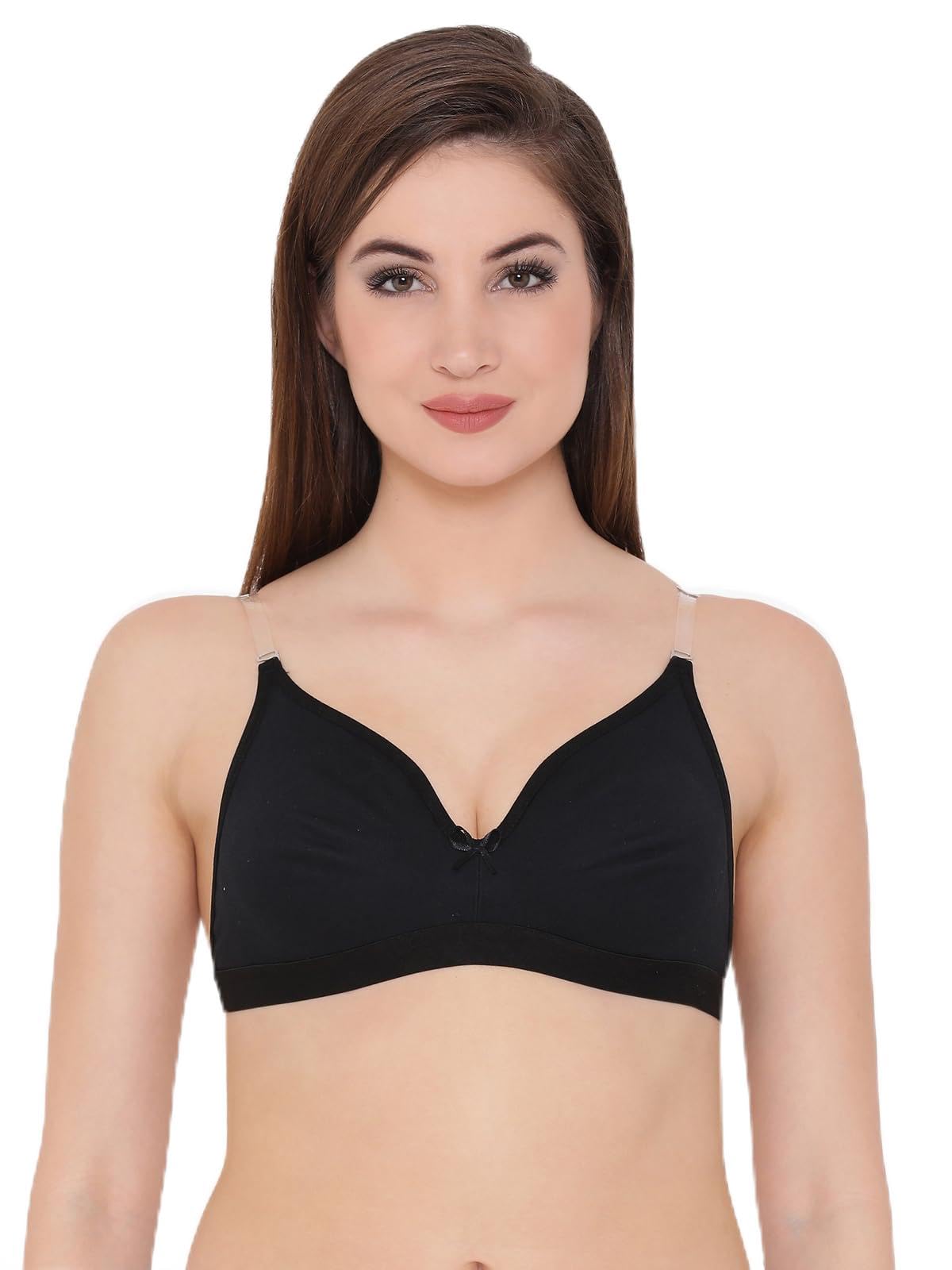 clovia Women's Cotton Lightly Padded Wire Free Full Coverage Bra-picture-18