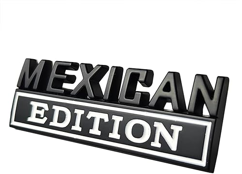 Miniatura 4 de OnlyYou.X - Emblema de edición mexicana, insignia de edición mexicana, calcomanía de edición mexicana para camioneta y automóvil, 1 pieza de metal