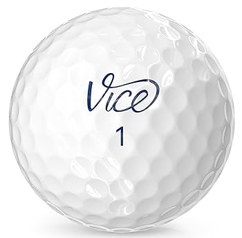 Vice Tour White ゴルフボール 3個入り Vice Tour Golf Balls (2025 Model) (White), Golf Balls