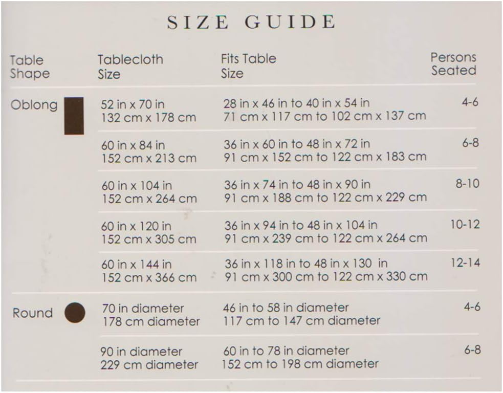 Town & Country Bronze Rectangle Tablecloth, Autumn Scroll Damask for Kitchen and Dining Table, Stunning Solid Color for the Fall Season and Thanksgiving Holiday