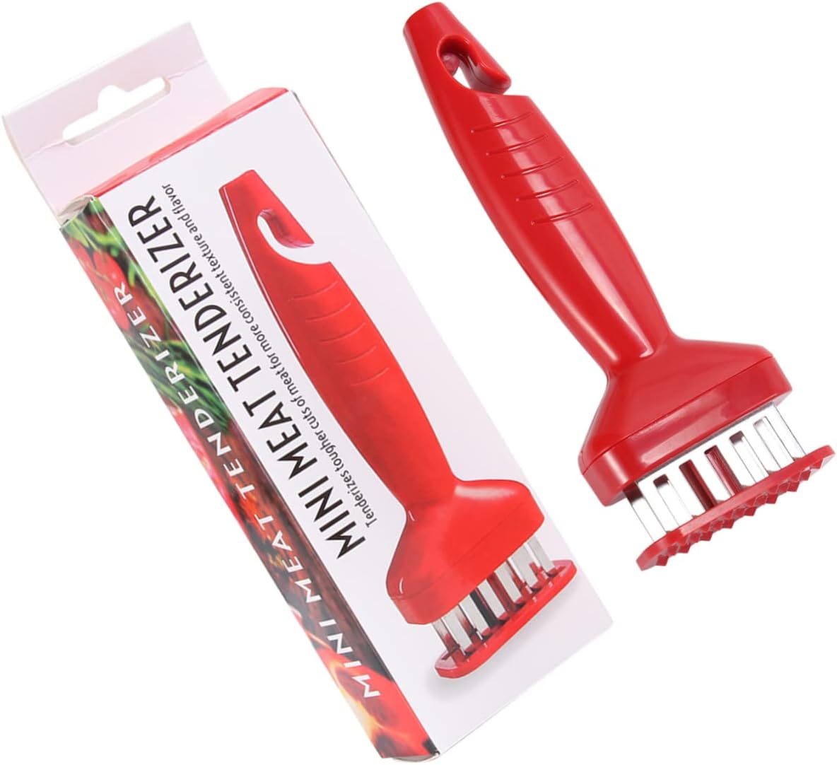 Anneome Beef Steak Meat Mallet Stainless Steel Meat Mallet