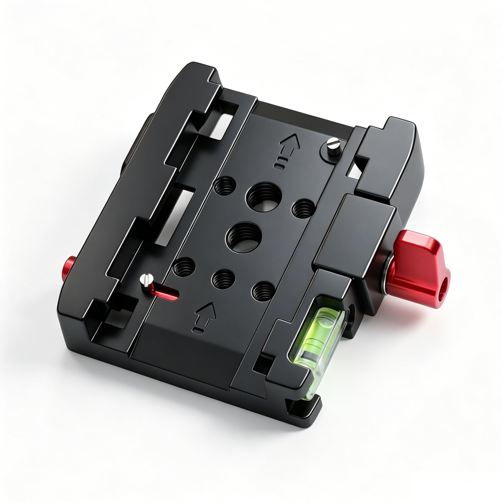 Andoer Ander opiastra a sgancio rapido fotocamera treppiede clip di trigger rapido adattatore con piastra di innesco rapido compatibile con testa Manfrotto 501 500Ah 701HDV 503HDV Q5 (# 1)