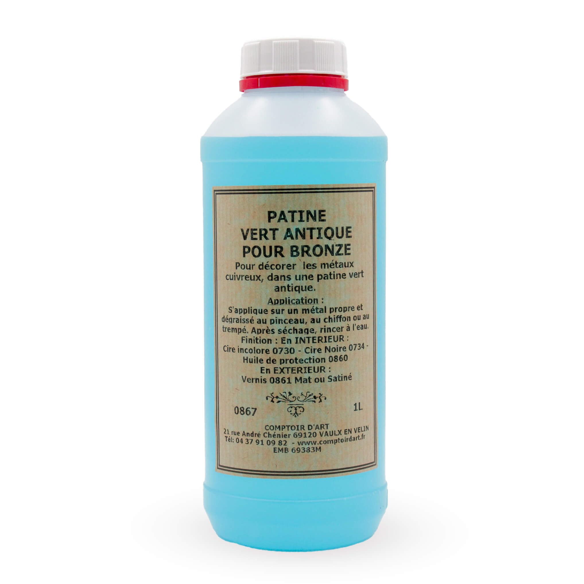 Comptoir d'Art - Patina Verde Antico (0867) per Bronzo (1L)