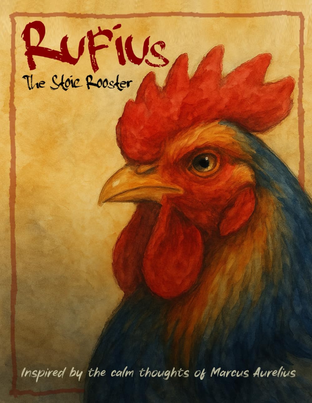 Rufius the Stoic Rooster: Inspired by the calm thoughts of Marcus Aurelius