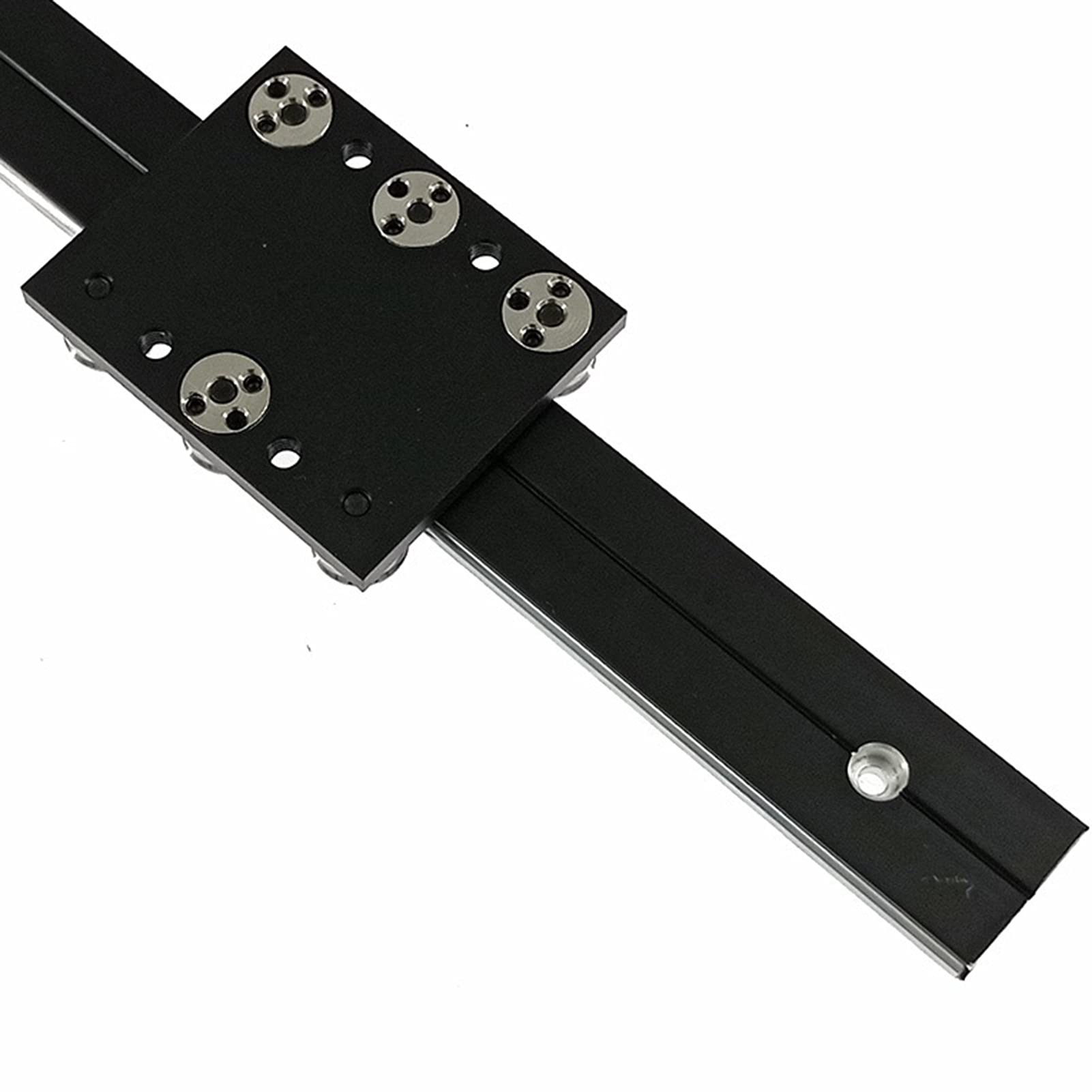 Rail De Guidage Linéaire, Rail Silencieux De Curseur À Rouleau OSGR10, Glissière Externe À Double Axe, Adapté Aux Grandes Imprimantes 3D.guide(OSGR10-6 wheel,250mm)