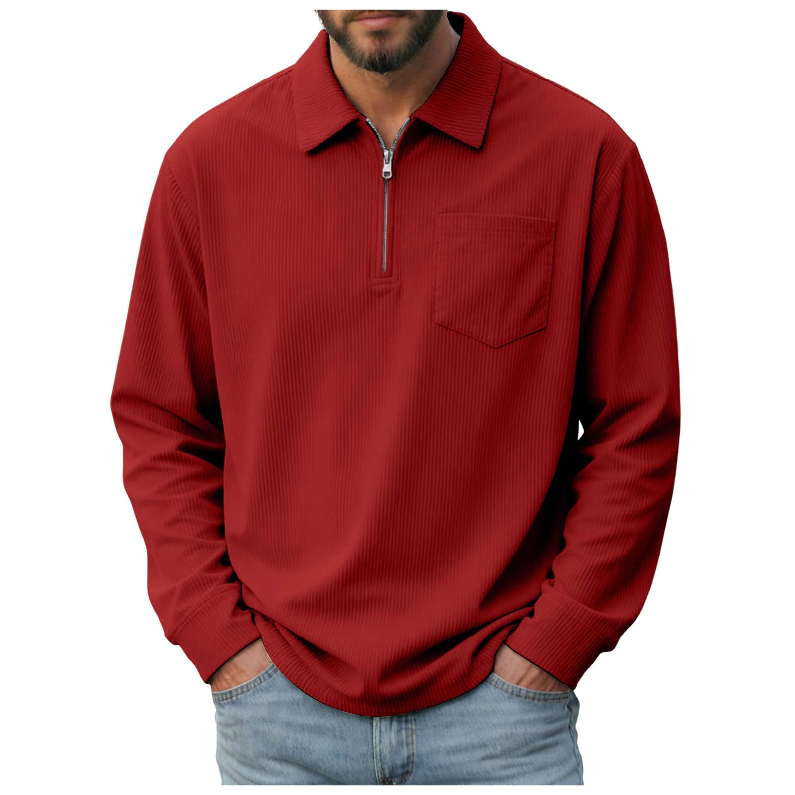 Camisa de manga corta corte regular transpirable para caballero 6