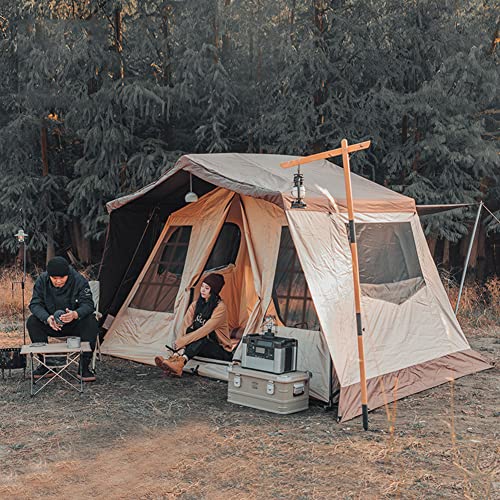 Carpa de camping para 5-8 personas con doble capa miniatura 7