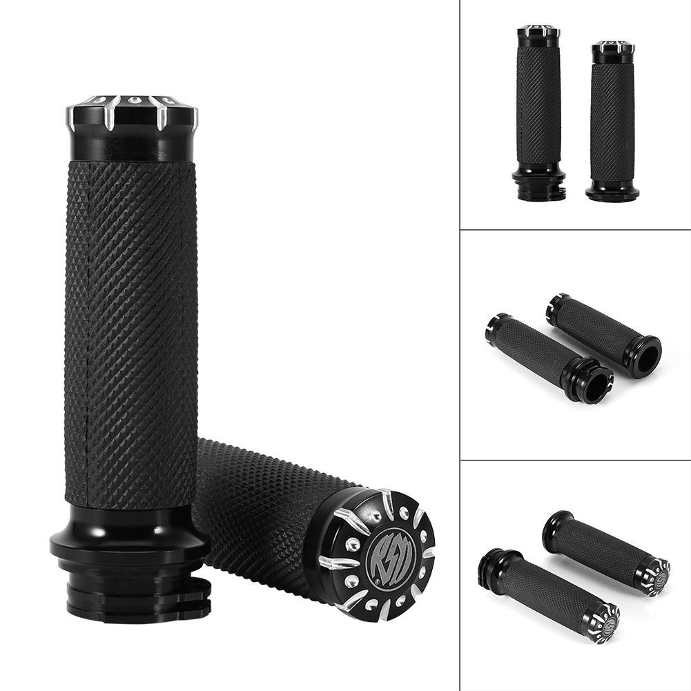 Moto Manubrio, 1 Pz 7/8 "25mm Universale Antiscivolo Moto Manubrio Manopole End Thruster Grip per Dirt Bike Dirt Bike Motocross