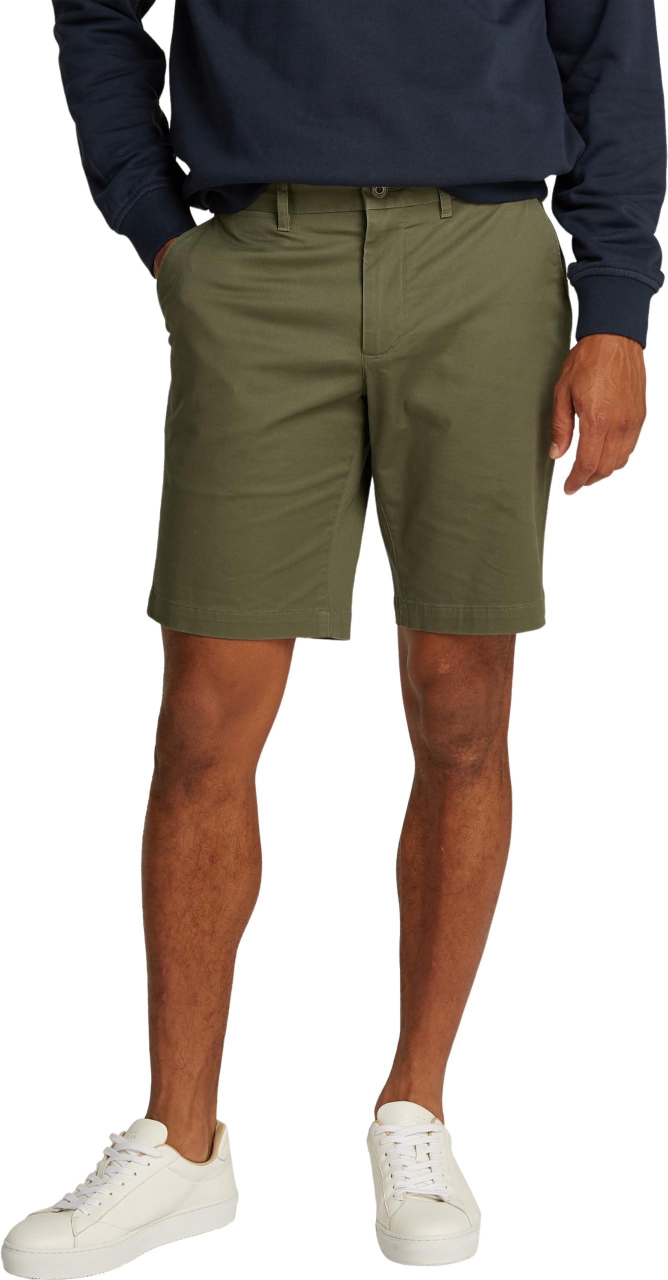 Tommy Hilfiger Men's Harlem Short 1985 MW0MW23568 Chino Shorts, Green, 36W