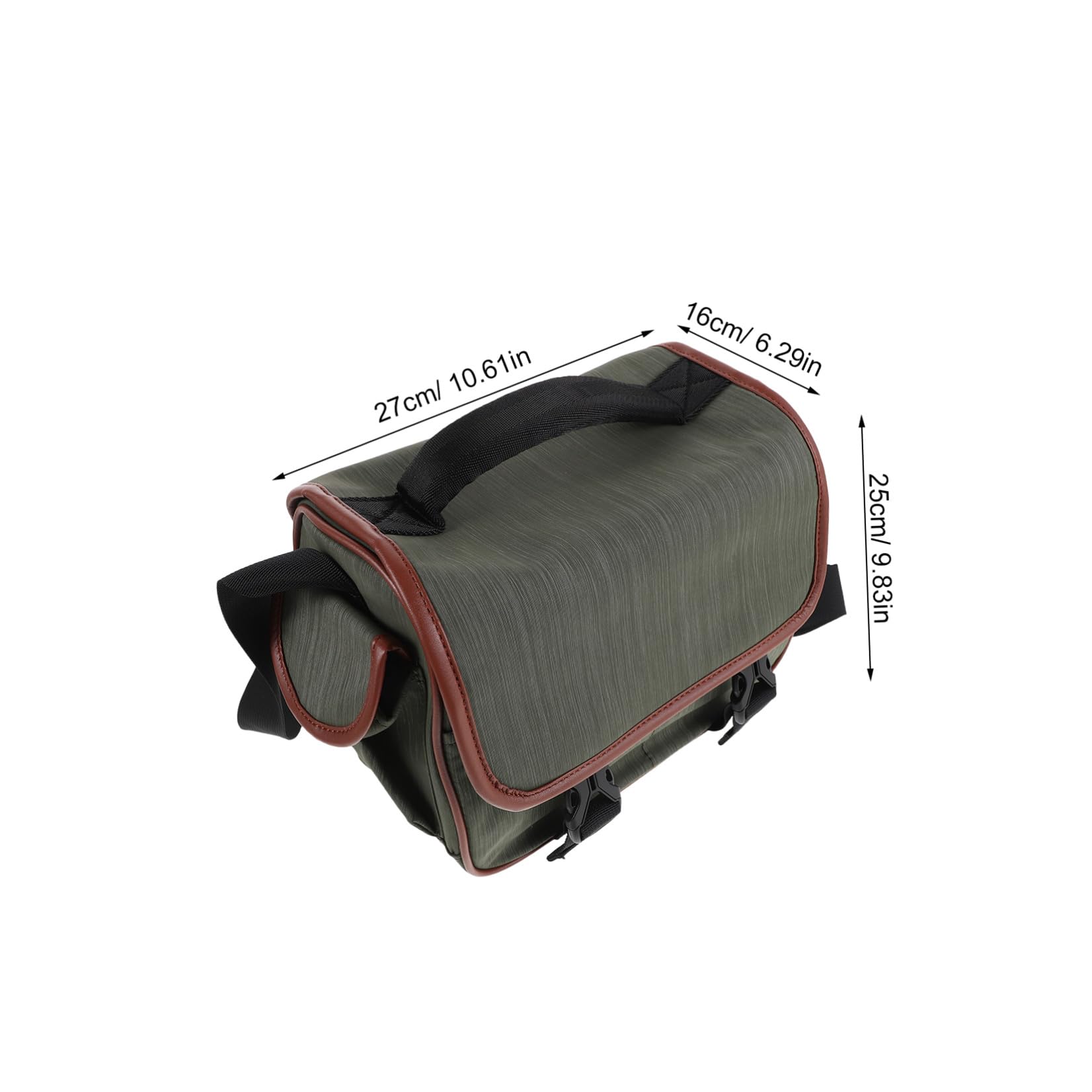 PLAFOPE Borsa per Fotocamera Dslr e Mirrorless in Nylon, Compatta | Tracolla e Maniglia, Scomparti Interni Scientifici, per Viaggio e Outdoor, Accesso Rapido e Protezione Completa