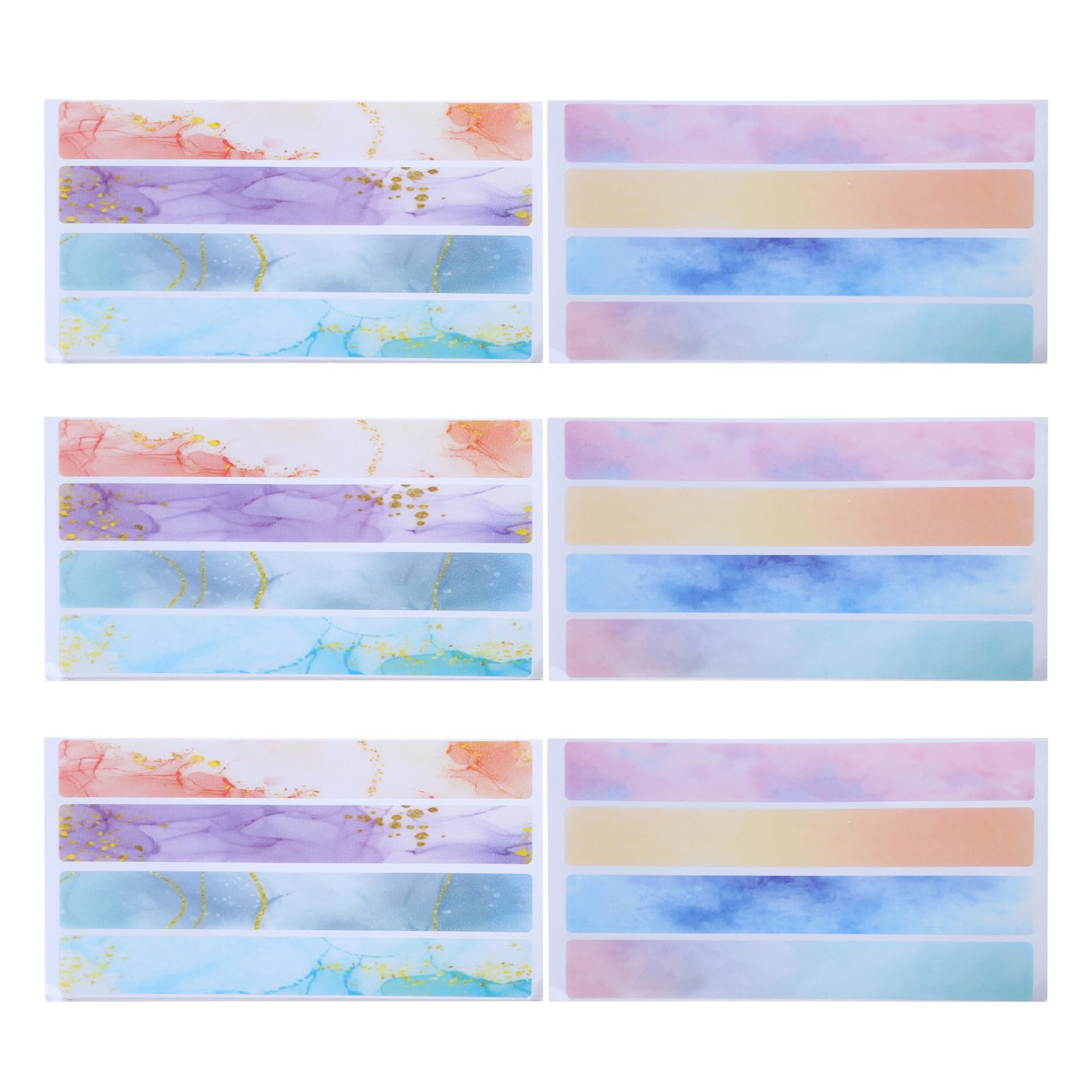 Buxuaaaa 24Pcs Anti Slip Colorful Shower Strips Non Slip Shower Treads Stickers Bathtub Strips Adhesive Decals for Bath Stickers