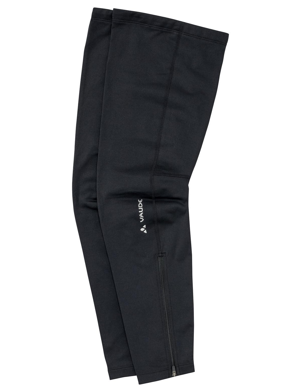 VAUDE Leg Warmer II - Wärmende Beinlinge - Atmungsaktiv, Elastisch, Schnelltrocknend, black uni, M