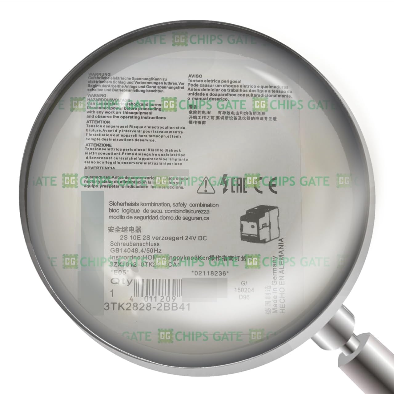 ONE New 3TK2828-2BB41 One-Year Warranty for Ship