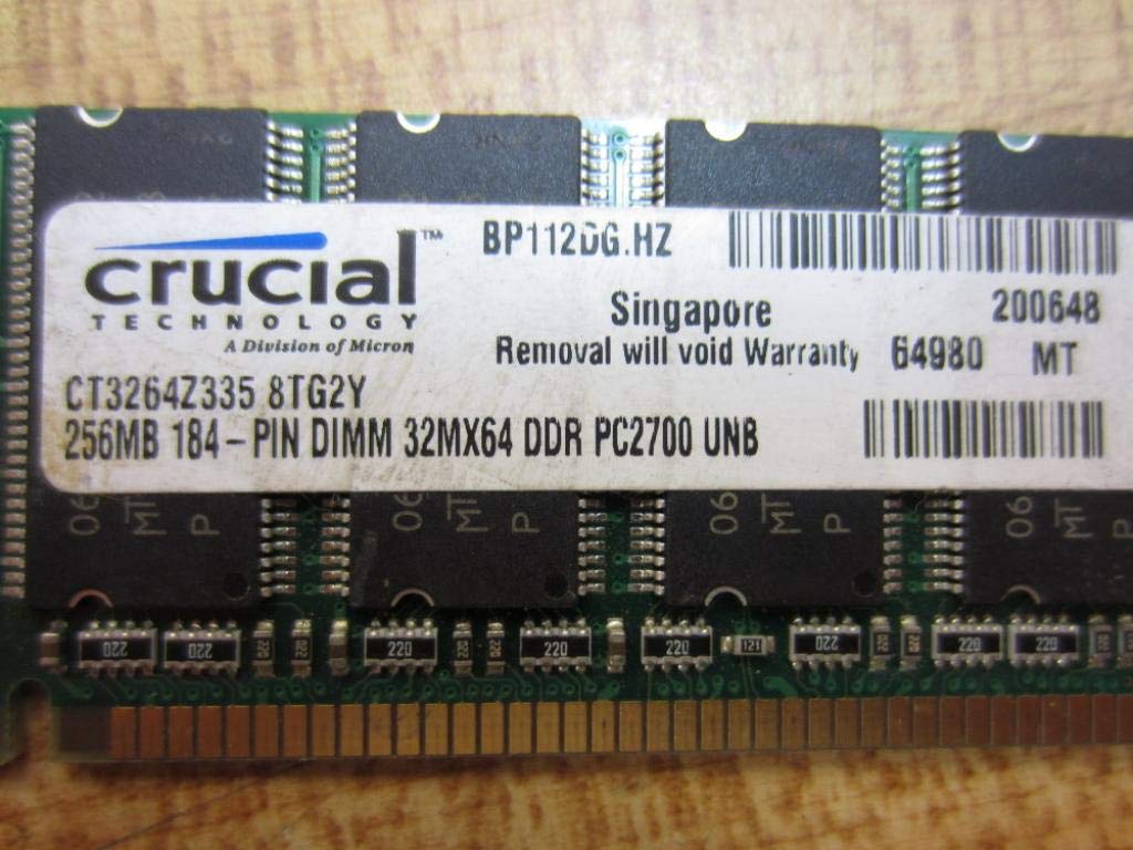 Micron MT8VDDT3264AY-335GB Memory Board