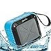 Wireless Bluetooth 4.1 Speaker by Gembonics, Best Shockproof Waterproof Shower Speakers with 10 Hour Rechargeable Battery Life, Powerful Audio Driver, Pairs with All Bluetooth Devices (Blue)