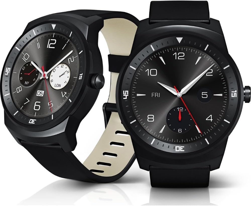 WATCHOO Watch R Androidwear Black Dial Smartwatch LG LG-W110