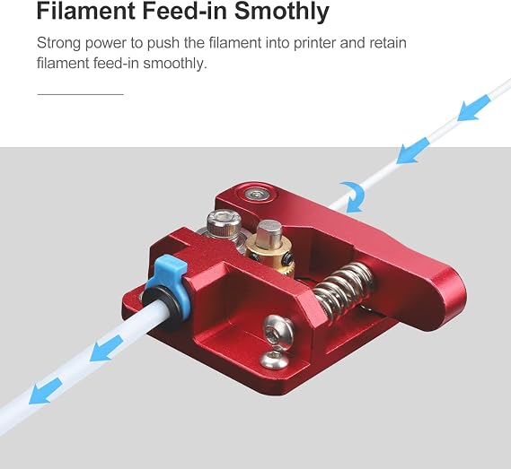 Creality Official Extruder for Ender 3 3D Printer Aluminum Drive Feed Bowden Extruders Upgrade Accessories Kit for Ender 3, Ender 3 Pro, Ender 3 V2, Ender 3 Max, Ender-5 Series and CR-10 Series