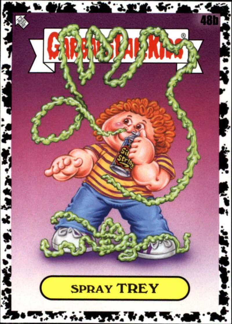 2024 Topps Garbage Pail Kids: Kids At Play Black #48b Spray Trey