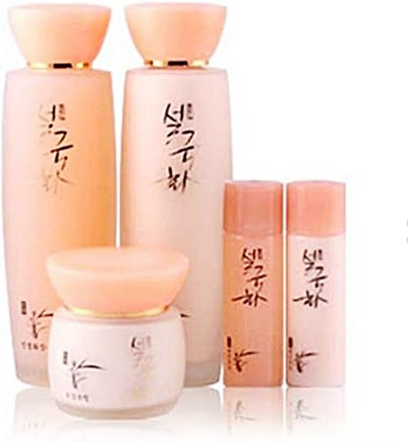 Well Being Herbal Women Skin Care 3pc Set (Five-Item) Toner,Emulsion,Cream,Free Travel(Toner,Emulsion)