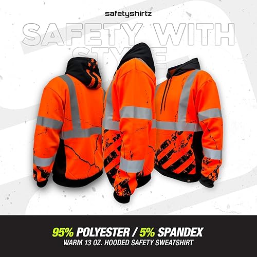 Miniatura 4 de SafetyShirtz SS360 American Grit Hoody