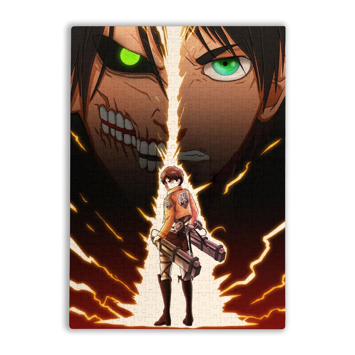 進撃の巨人 エレン&リヴァイ 1000ピースジグソーパズル Amazon | 【日本製】 ビバリー 1000ピース ジグソーパズル 進撃