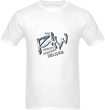 Mens T-Shirts Raw Slogan Graphic Tee Disrupt Dominate Deliver Cotton Shirt Pattern T-Shirt Urban Streetwear Trendy