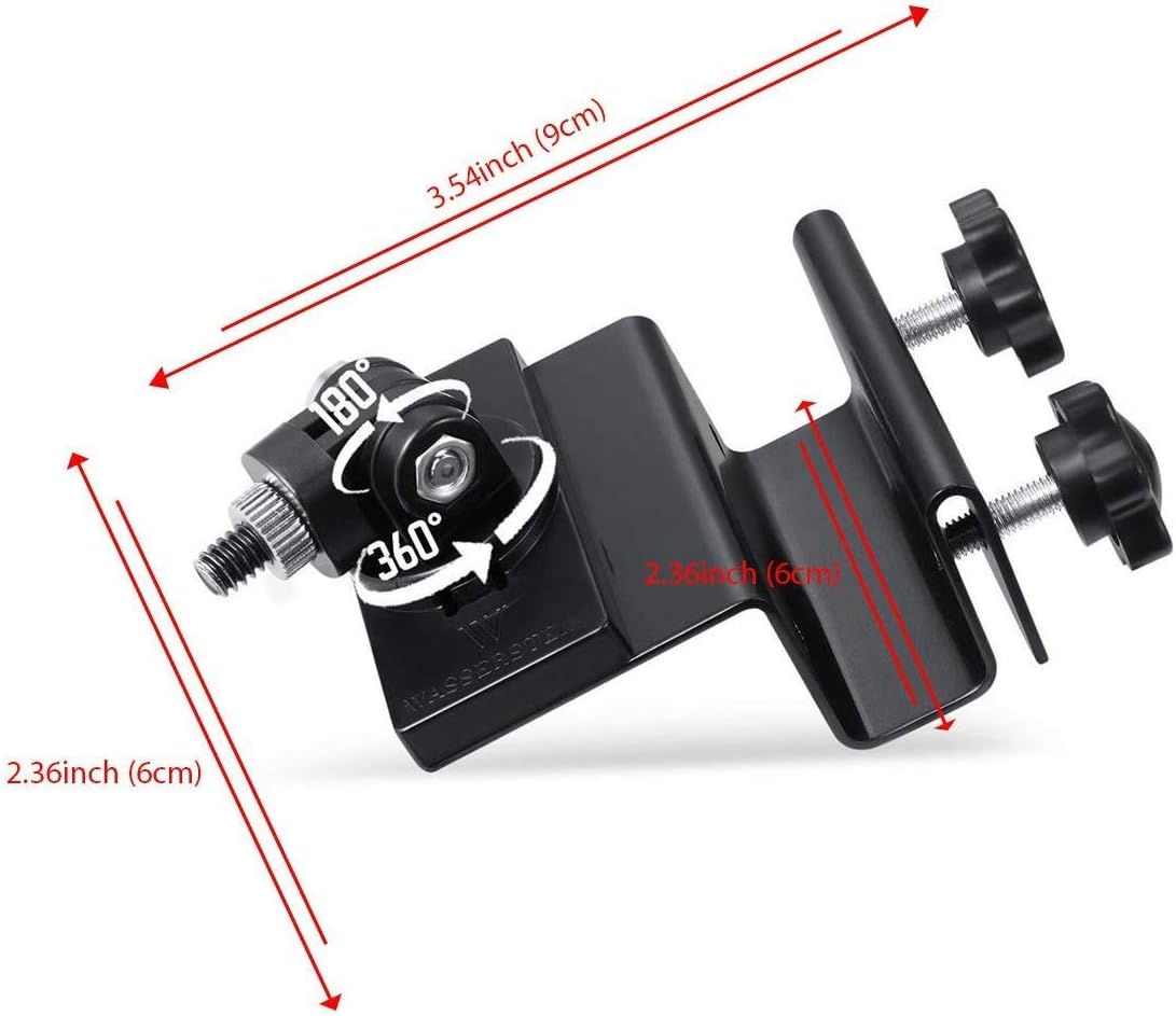 Wasserstein Weatherproof Gutter Mount Compatible with Arlo Pro/Pro 2/Pro 3/Pro 4/Ultra/Ultra 2