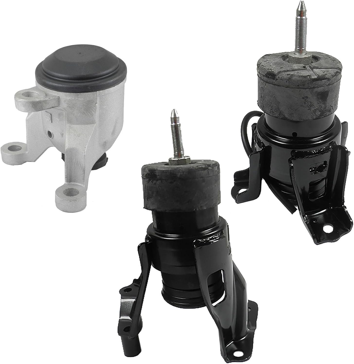 Compatible with 09 11 14 Nissan Murano AWD 3.5L Engine Motor Mount Set of 3PCS 2009 2011 2014 4354 MK137 MK139