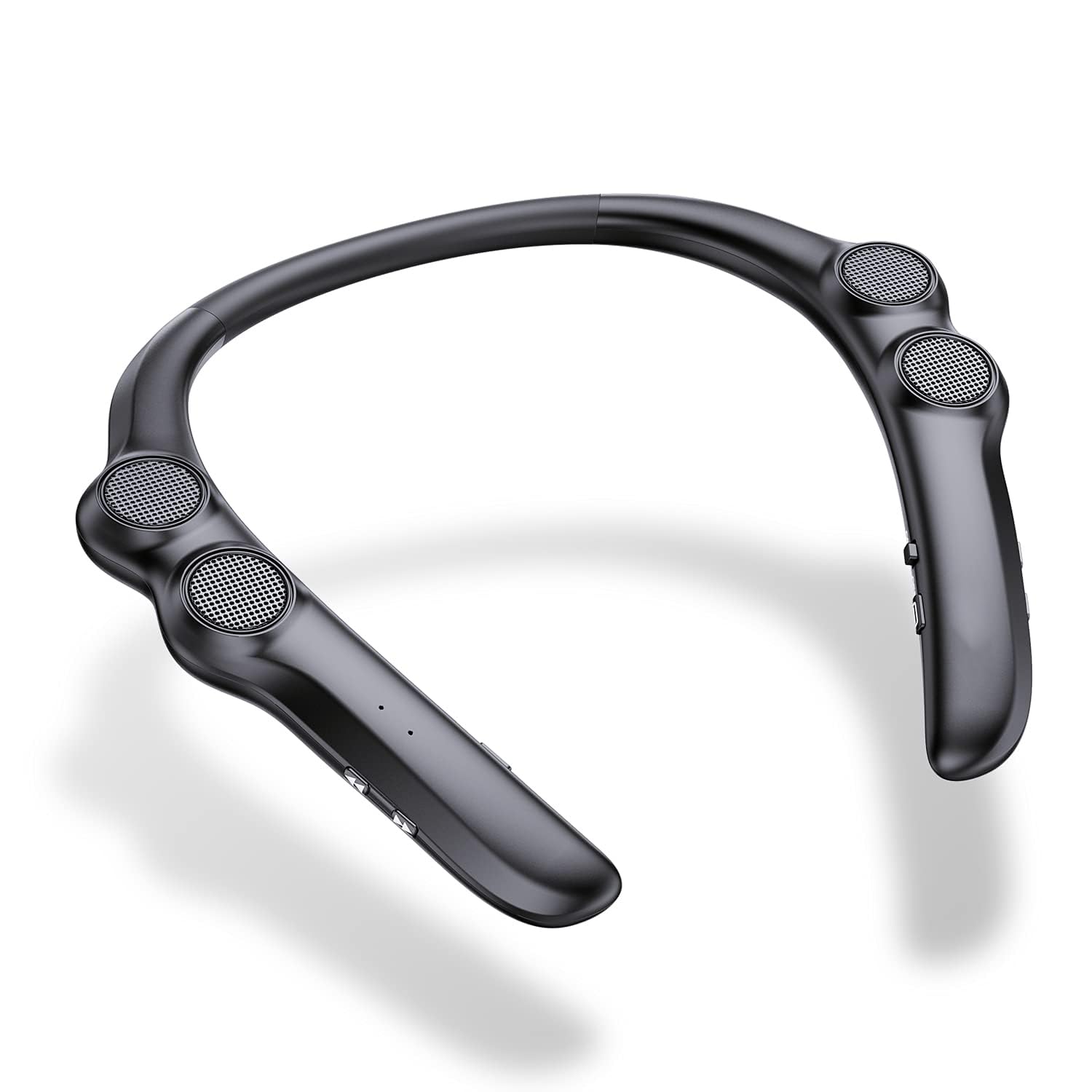 MAKINGTEC Neckband Bluetooth Speakers, Black Wearable Wireless Speake, Personal Sport Speaker, 3D Surround Sound Stereo, for Home&Outdoor