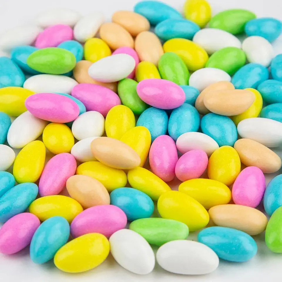 Amêndoas Confeitadas Coloridas 500g: toque especial na sua receita