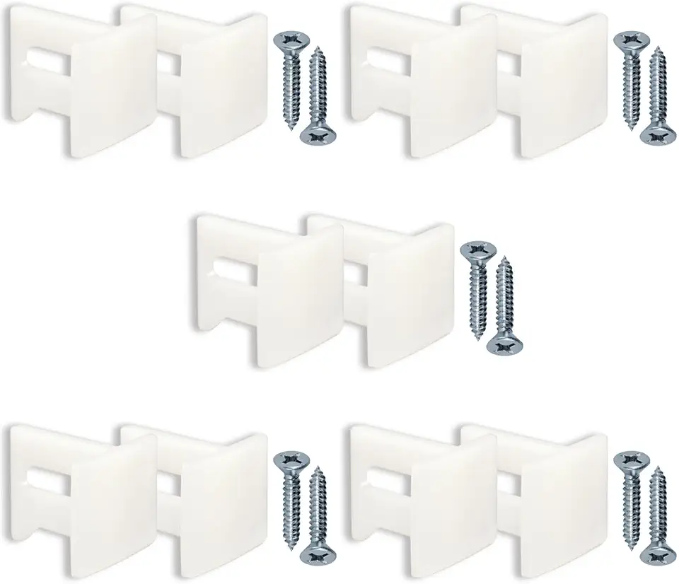 N7015 Plastic Door Guides — 10 Pieces (5 Sets)