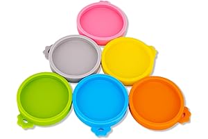Cat Food Can Lids, Covers for Cat Food Cans 3oz 2.5oz Silicone...