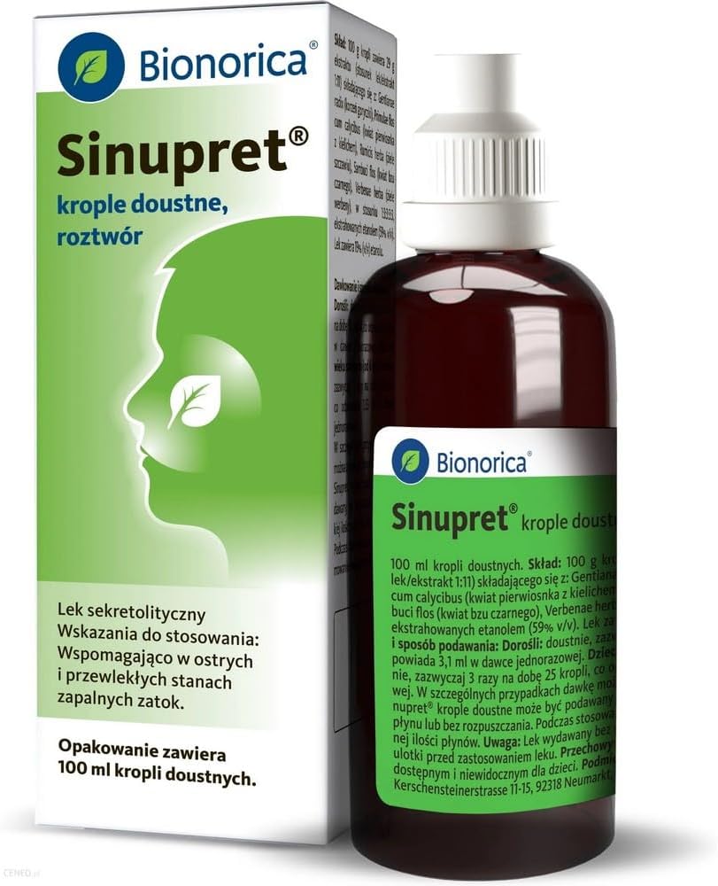 – 100 ml Oral Drops Solution Sinusitis Relief