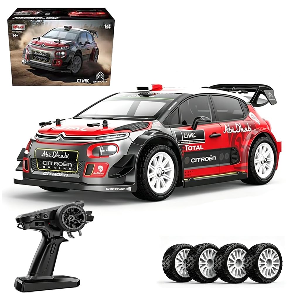 X-Verse MJX 10303 1:10 zdalnie sterowany samochód dla dorosłych, RC Drift Auto z bezszczotkowym silnikiem, 4WD RTR All Terrain Offroad Drift, baterie nie wchodzą w zakres dostawy (sprzedawane