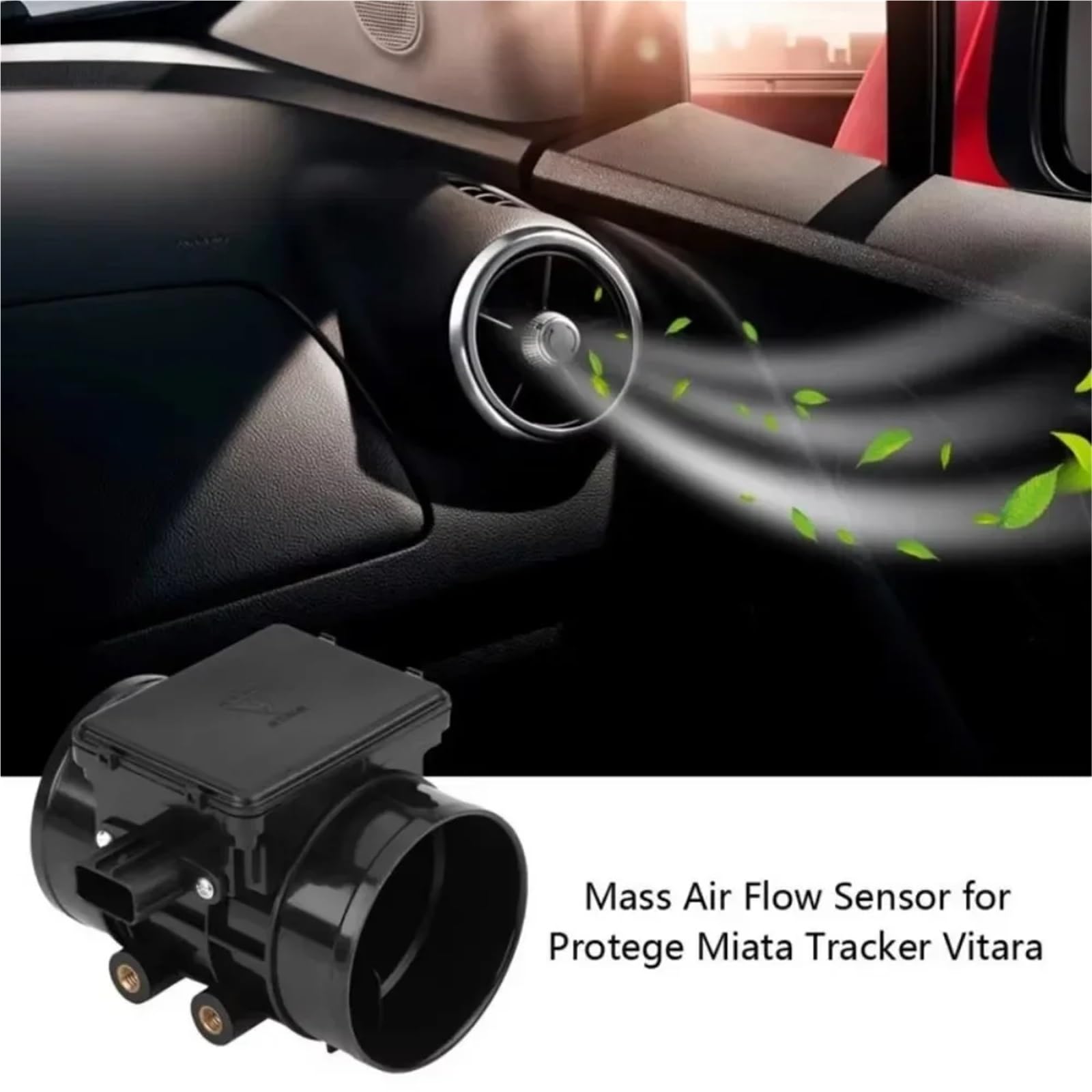 Reemplazo del sensor Maf Medidor de Sensor flujo aire masivo para Suzuki Vitara Cabrio X-90 1998-2002 1380058B00 13800 58B00 E5T52071