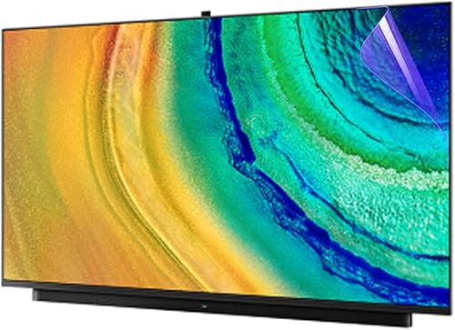 Protector de pantalla de TV anti UV para 43 pulgadas, para interiores y exteriores, antirreflejos, pantalla antiluz azul, película esmerilada,