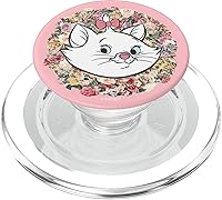 Vista 8 de Disney Aristocats Marie - PopSockets intercambiables con diseño floral
