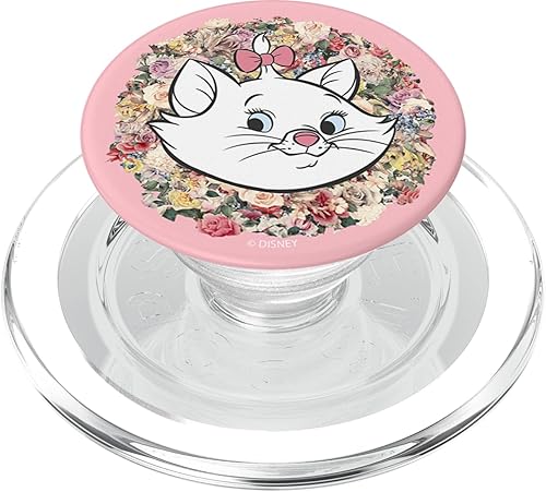 Miniatura 7 de Disney Aristocats Marie - PopSockets intercambiables con diseño floral